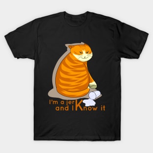 I am a jerk and I know it T-Shirt